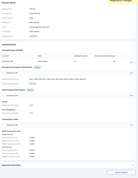 Edit User Permissions